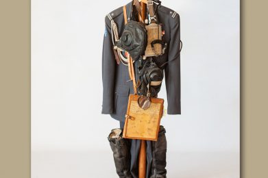 MUNDUR I AKCESORIA PILOTA MYŚLIWCA MIECZYSŁAWA DROBNIKA