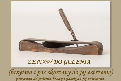 ZESTAW DO GOLENIA (brzytwa i pas skórzany do jej ostrzenia)