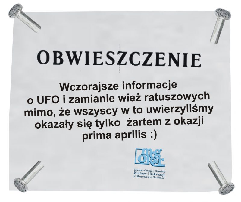 obwieszczenie