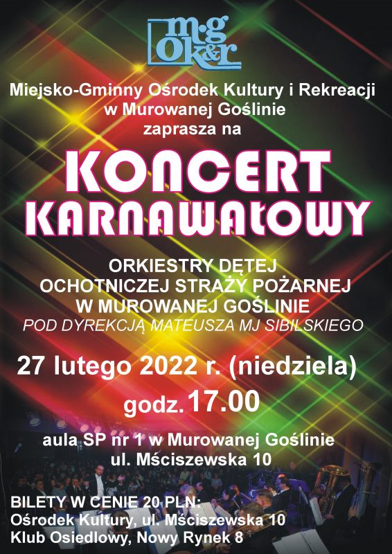 koncert karnawałowy A4
