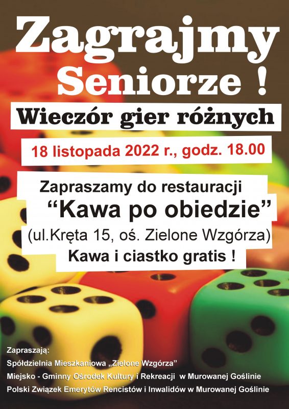 kawa po obiedzie seniorzy
