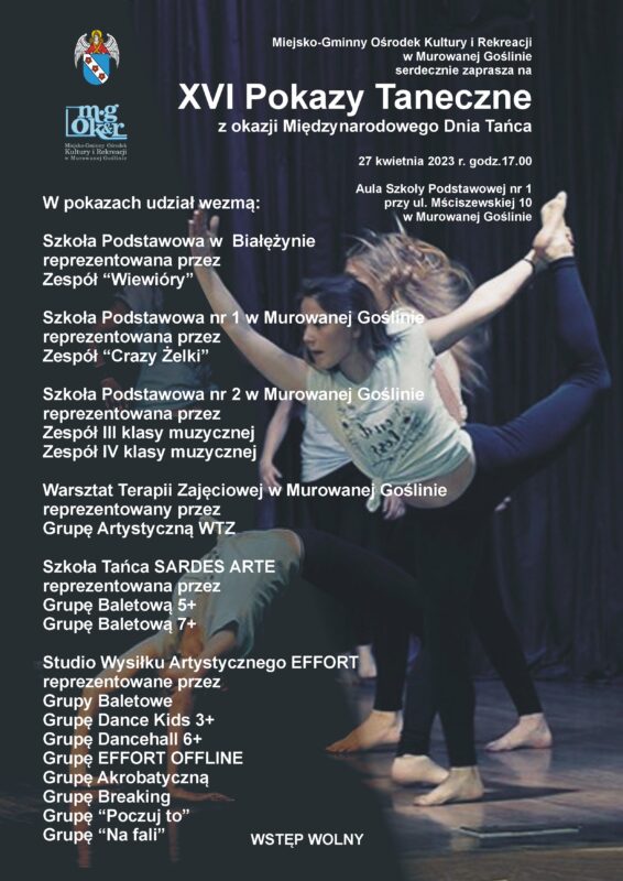 pokazy taneczne A4 2023 A4