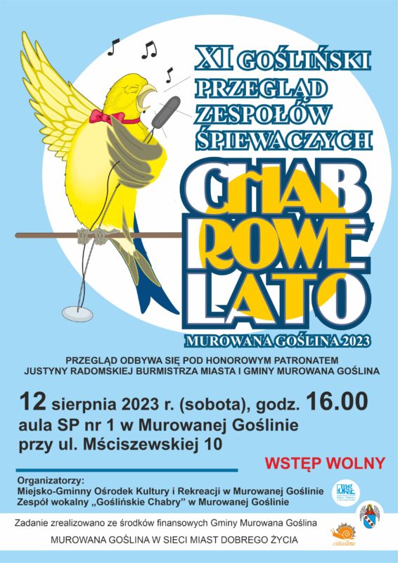 plakat CHABROWE LATO 2023 A4