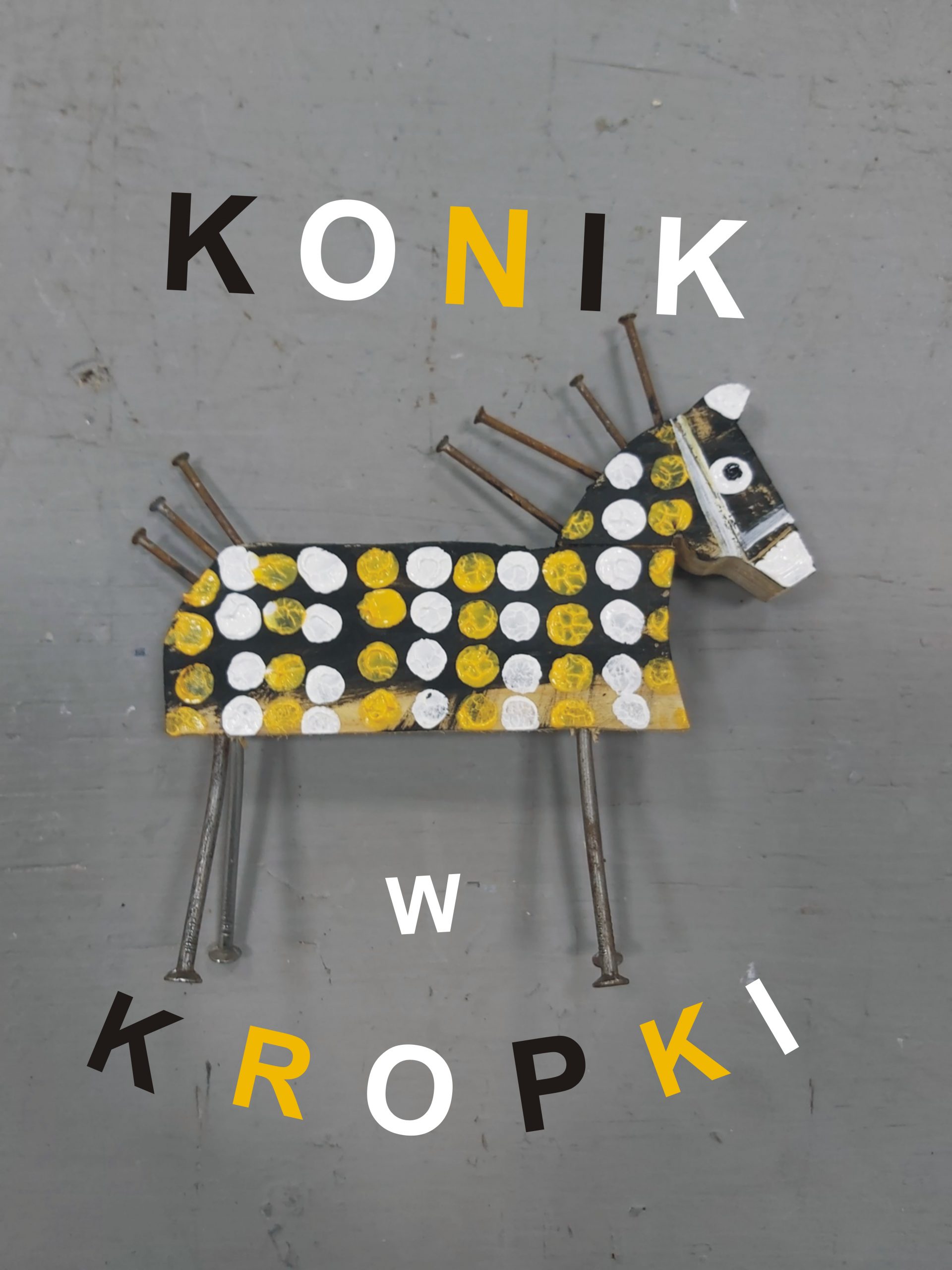 Figurka konika z drewna Figurka konika z drewna