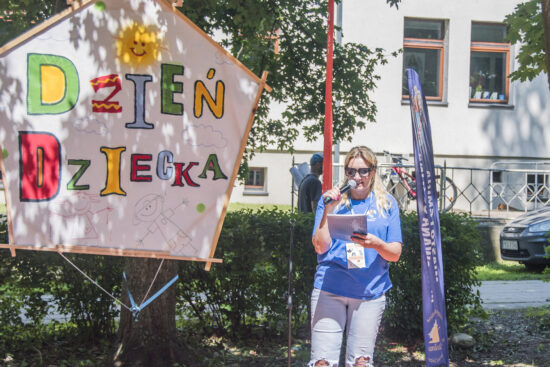 Powitanie uczestników przez organizatorkę.