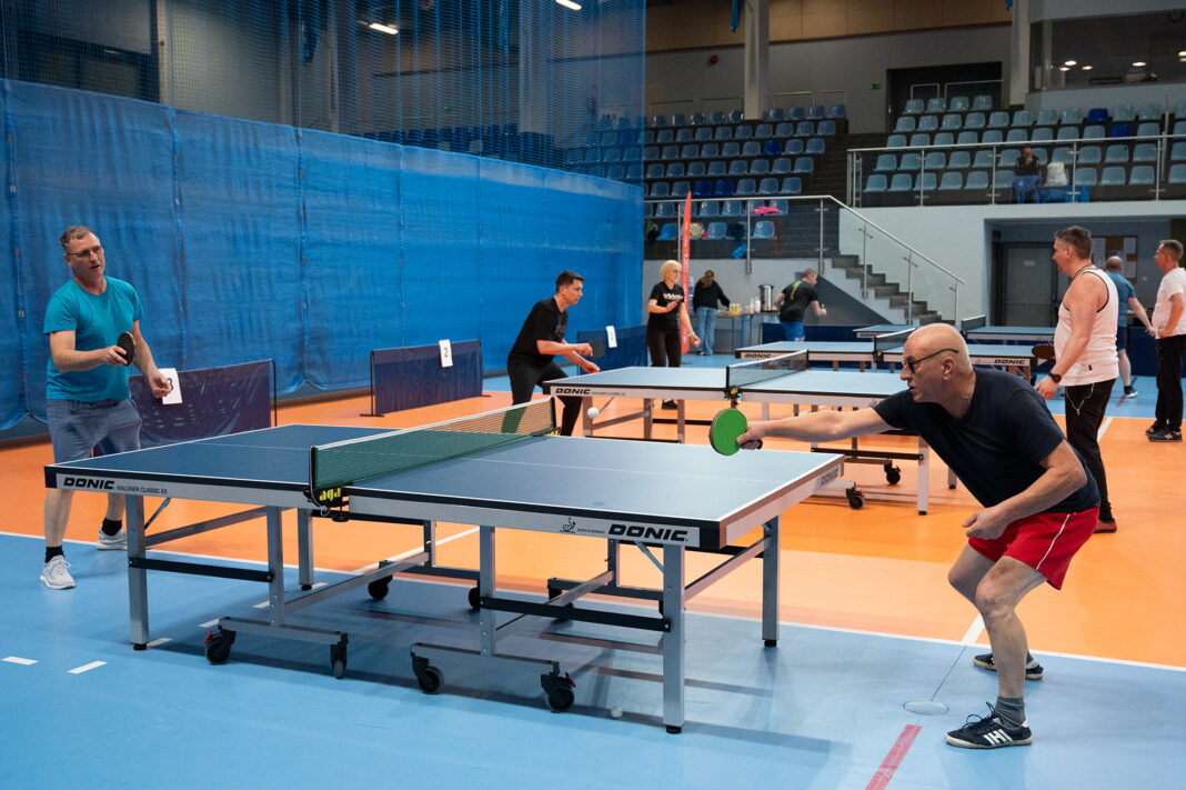 widok na prowadzone równolegle mecze