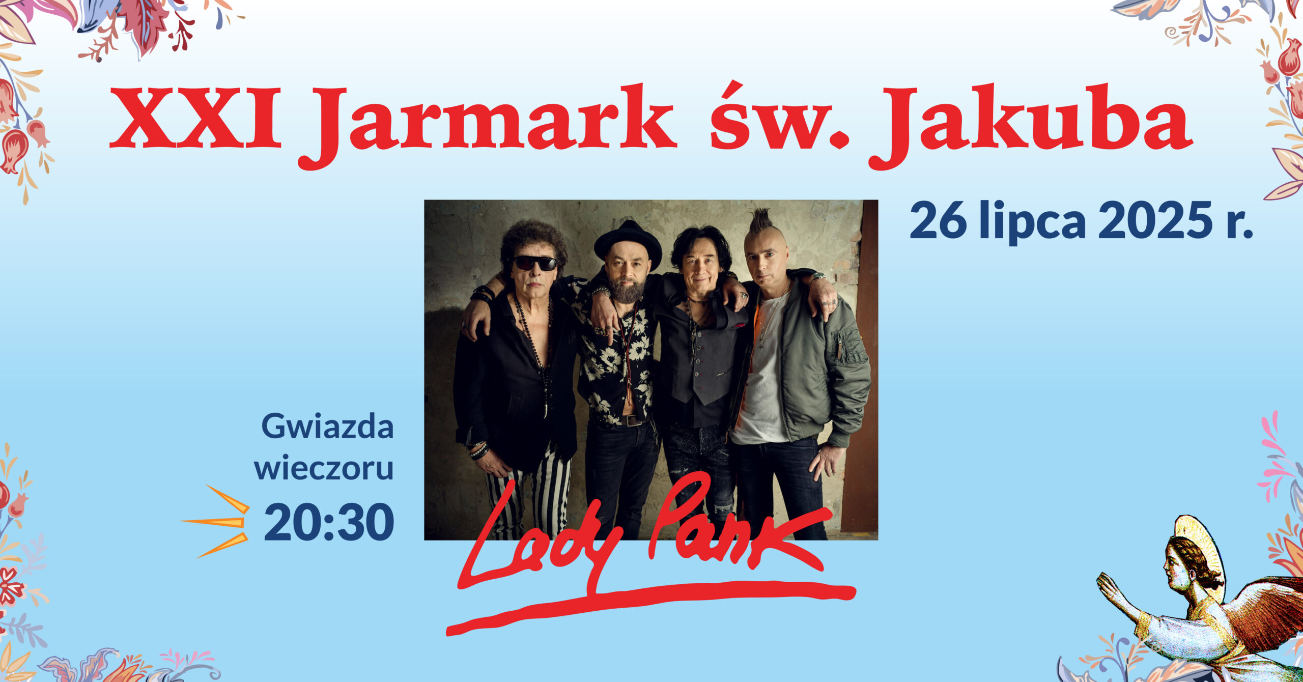BanerJarmark1200x628 banner informujący o Jarmarku św. Jakuba