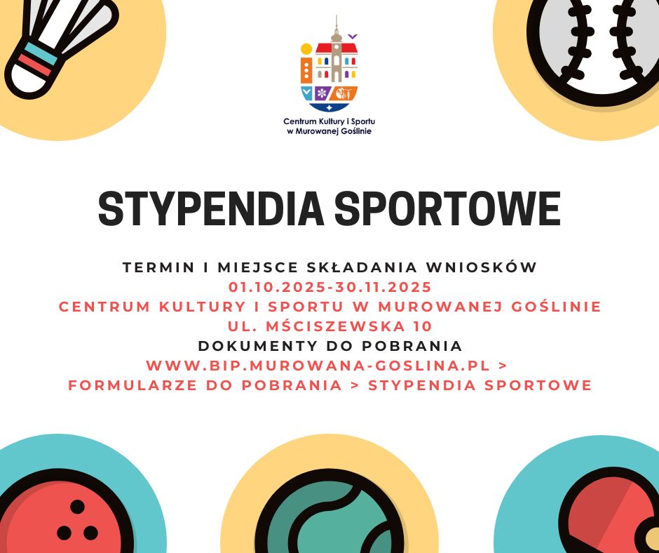 Stypendia sportowe Stypendia sportowe