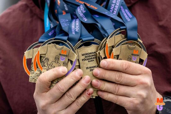 Medal tegorocznej edycji biegu