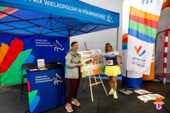 Stanowisko GP Wielkopolski w Półmaratonie