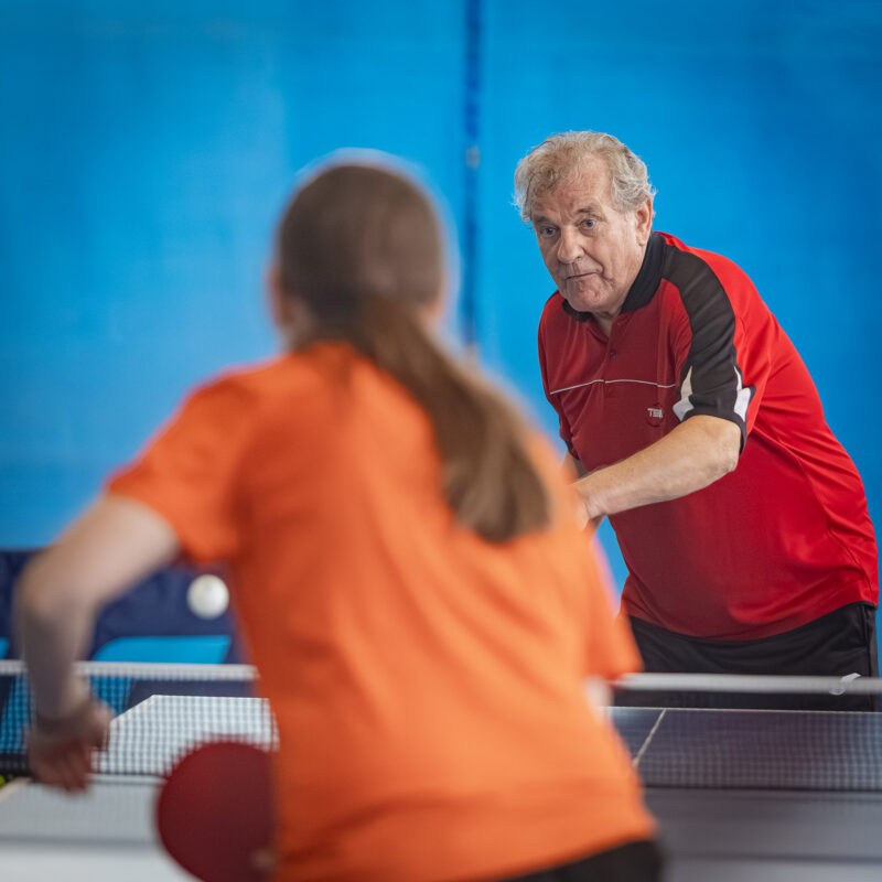 wymiana podczas meczu miedzy uczestnikami z 1. i 2. miejsca na podium