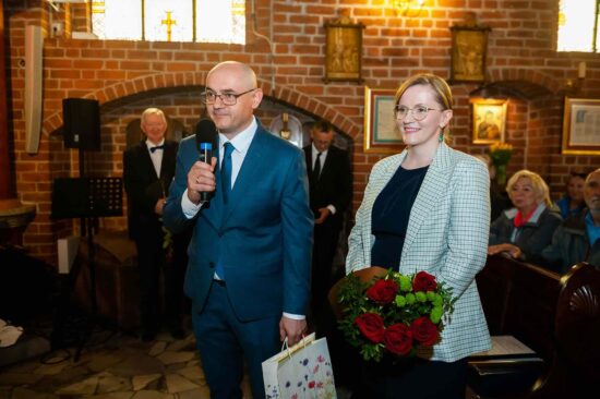 Składnie życzeń przez zaproszonych gości
